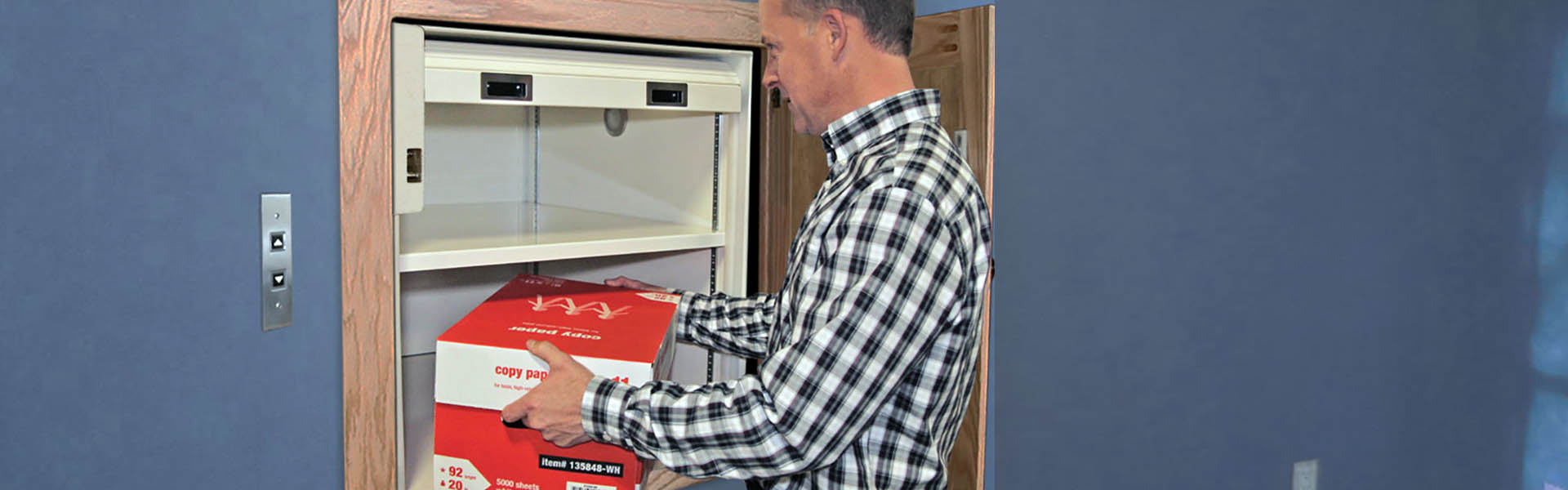 dumbwaiter for the office